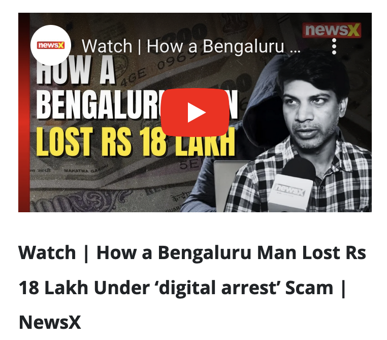 Digital Arrest Scam